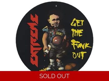 Extreme – Get The Funk Out - UK Limited Edition 3 Track 12" Picture Disc c/w Hype Sticker
